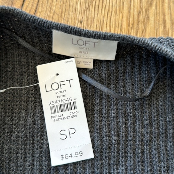 Loft Outlet Sweater Vest - Long Size SP - Picture 3 of 5